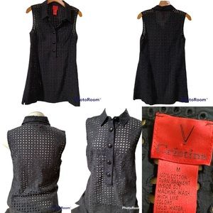 Christina Black Mini Dress